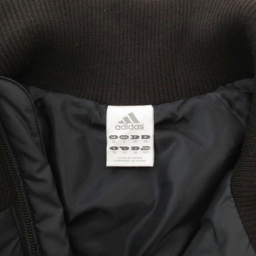 adidas（アディダス） 美品 スタジャン M 紺 ネイビー 長袖 スタンド 