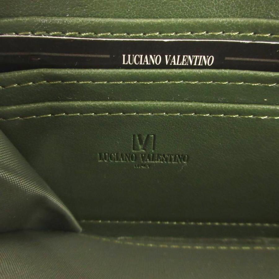ルチアーノバレンチノ 芦屋ダイヤモンド 長財布 グリーン リザード型押し ルチアーノバレンチノ LUCIANO VALENTINO 芦屋ダイヤモンド ASHIYA