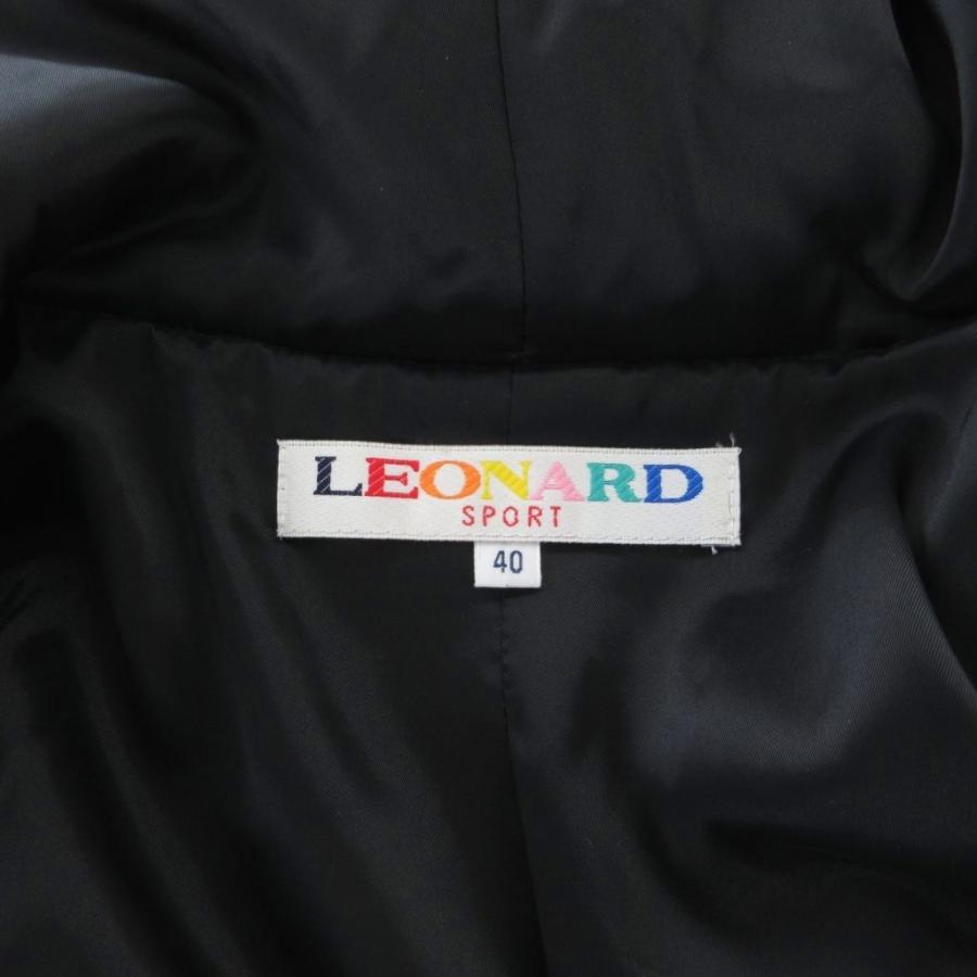 レオナールスポーツ LEONARD SPORT ニットパーカー フーディー 40