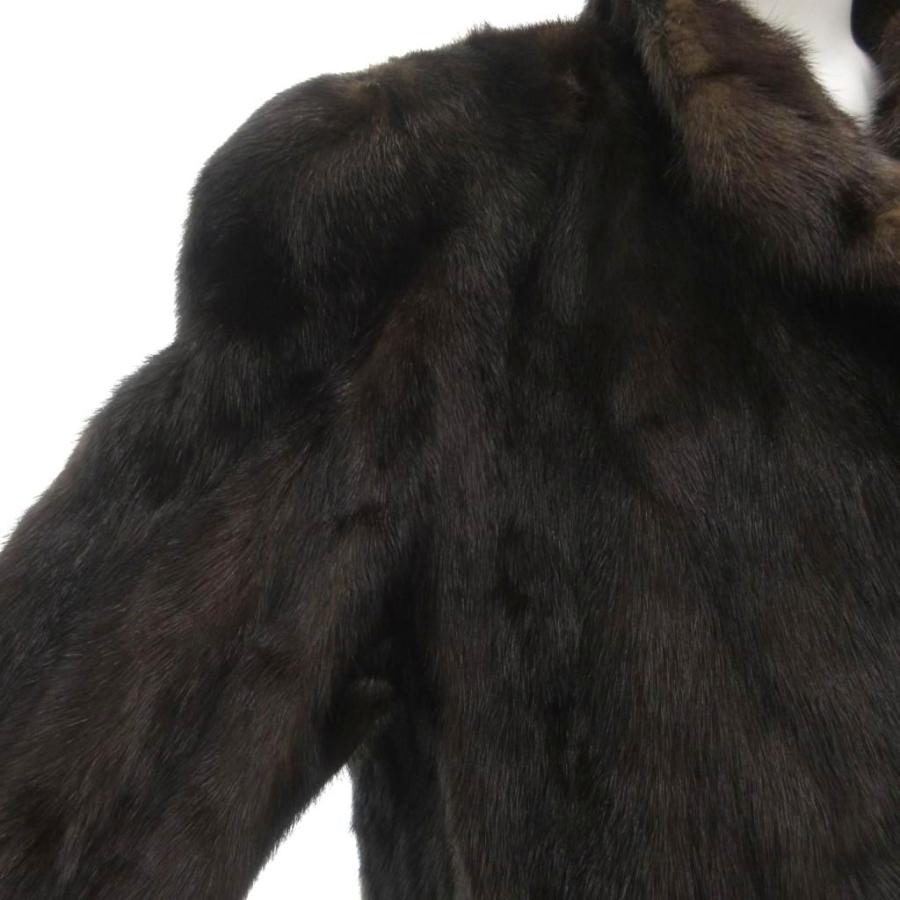 FUR FLASH ムーンバット ミンク 毛皮 ファーコート 13 茶 楽天市場