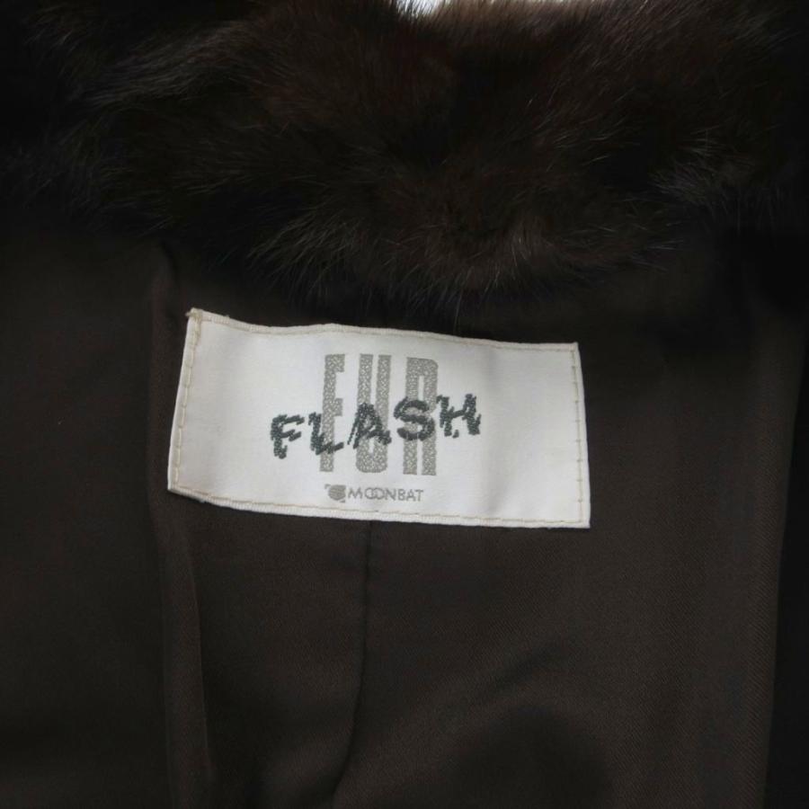 FUR FLASH ムーンバット ミンク 毛皮 ファーコート 13 茶 楽天市場
