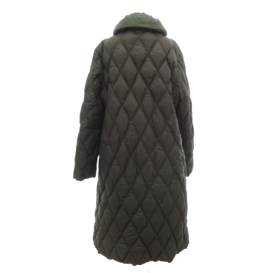 MONCLER（モンクレール） キルティング ダウンコート ロング 5 カーキ