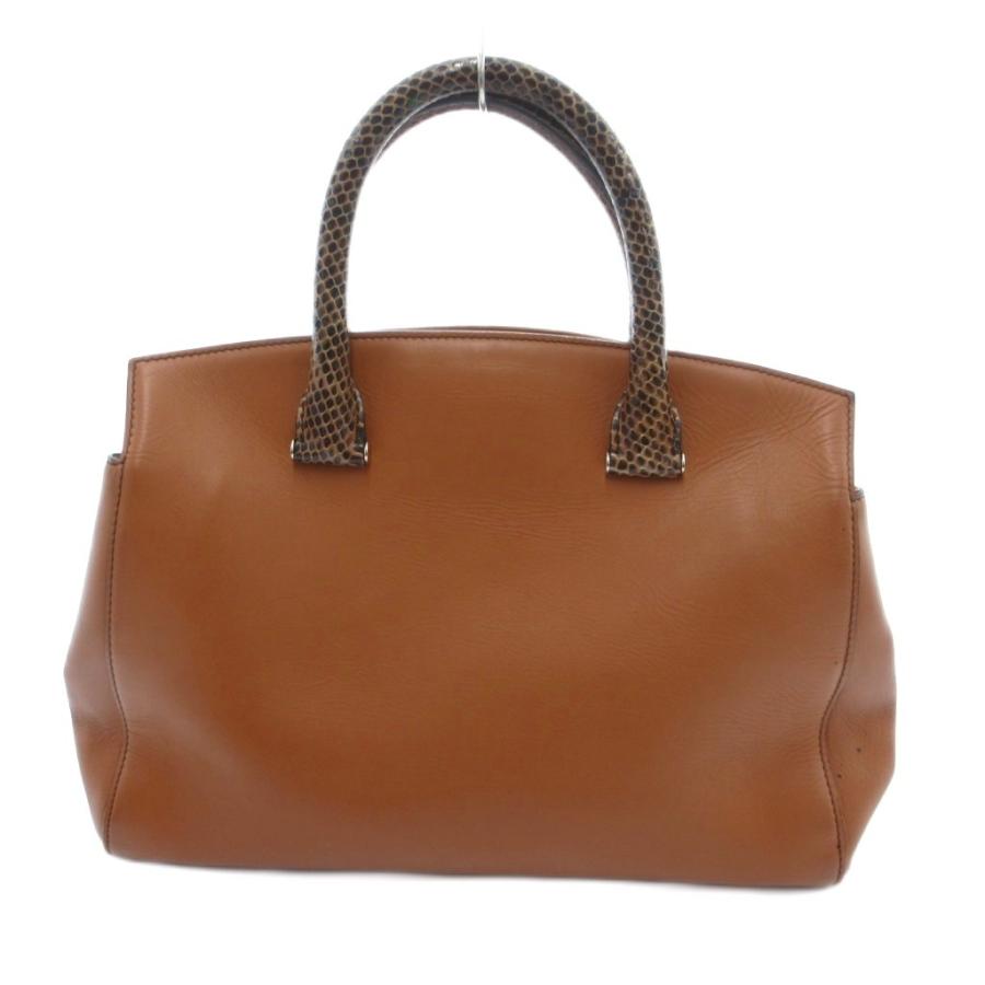 Max Mara（マックスマーラ） ハンドバッグ パイソンレザーハンドル 本