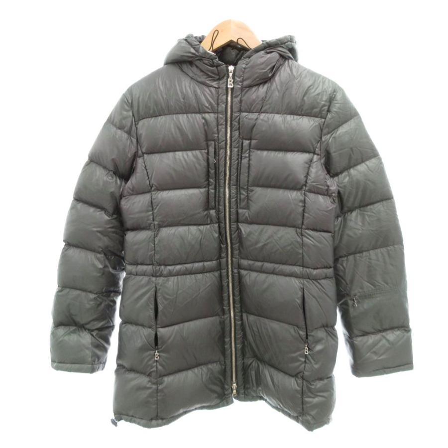 ボグナー 美品 ダウンジャケット キルティング ドロスト M カーキ色 /SJ ボグナー BOGNER 美品 ダウンジャケット キルティング ドロスト M