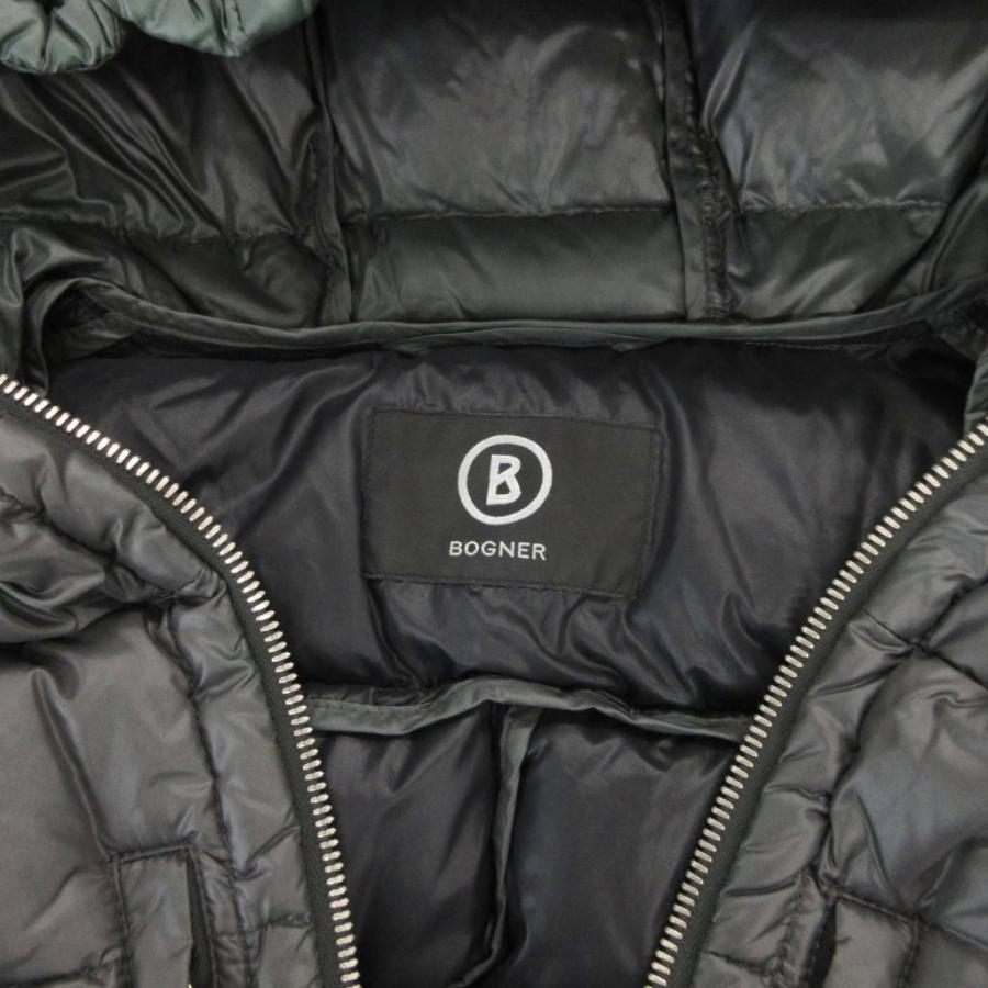 ボグナー 美品 ダウンジャケット キルティング ドロスト M カーキ色 /SJ ボグナー BOGNER 美品 ダウンジャケット キルティング ドロスト M