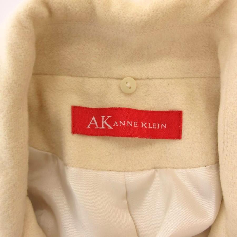 アンクライン ANNE KLEIN ピーコート Pコート アンゴラ ダブルブレスト 