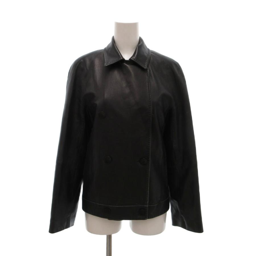Max Mara（マックスマーラ） レザージャケット 革ジャン 36 ダブル