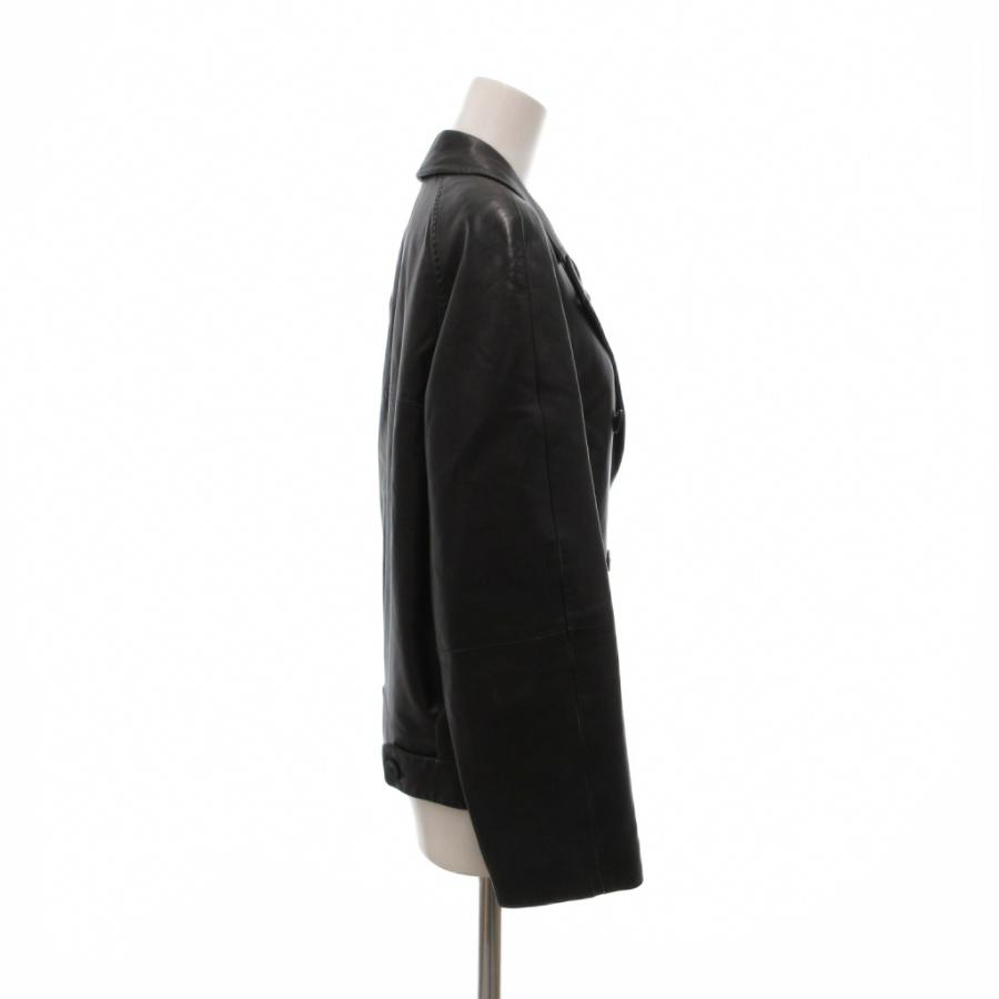 Max Mara（マックスマーラ） レザージャケット 革ジャン 36 ダブル