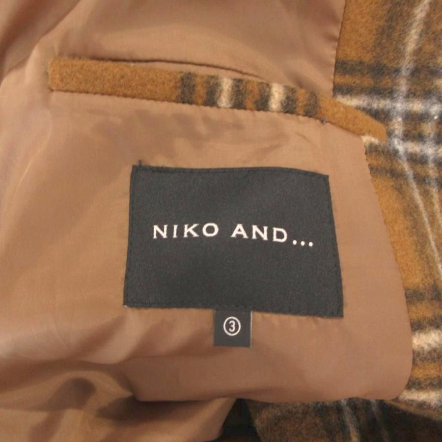 niko and…（ニコアンド） Niko and.. チェスターロングコート メルトン 