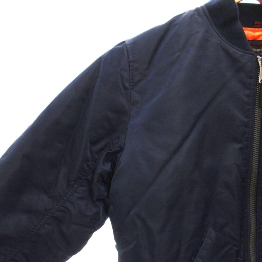ショット SCHOTT MA-1 ボンバー フライトジャケット ナイロン 中綿 M
