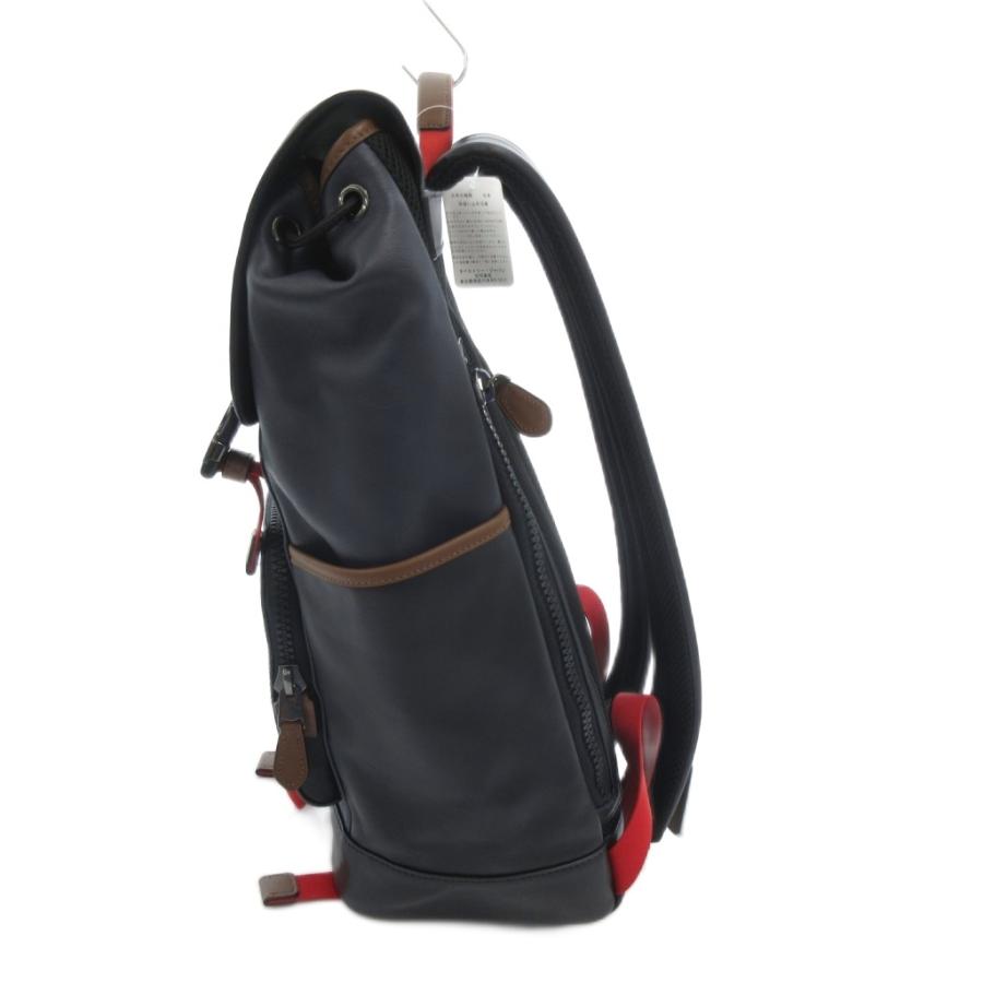 COACH（コーチ） シグネチャー フラップ バックパック リュックサック