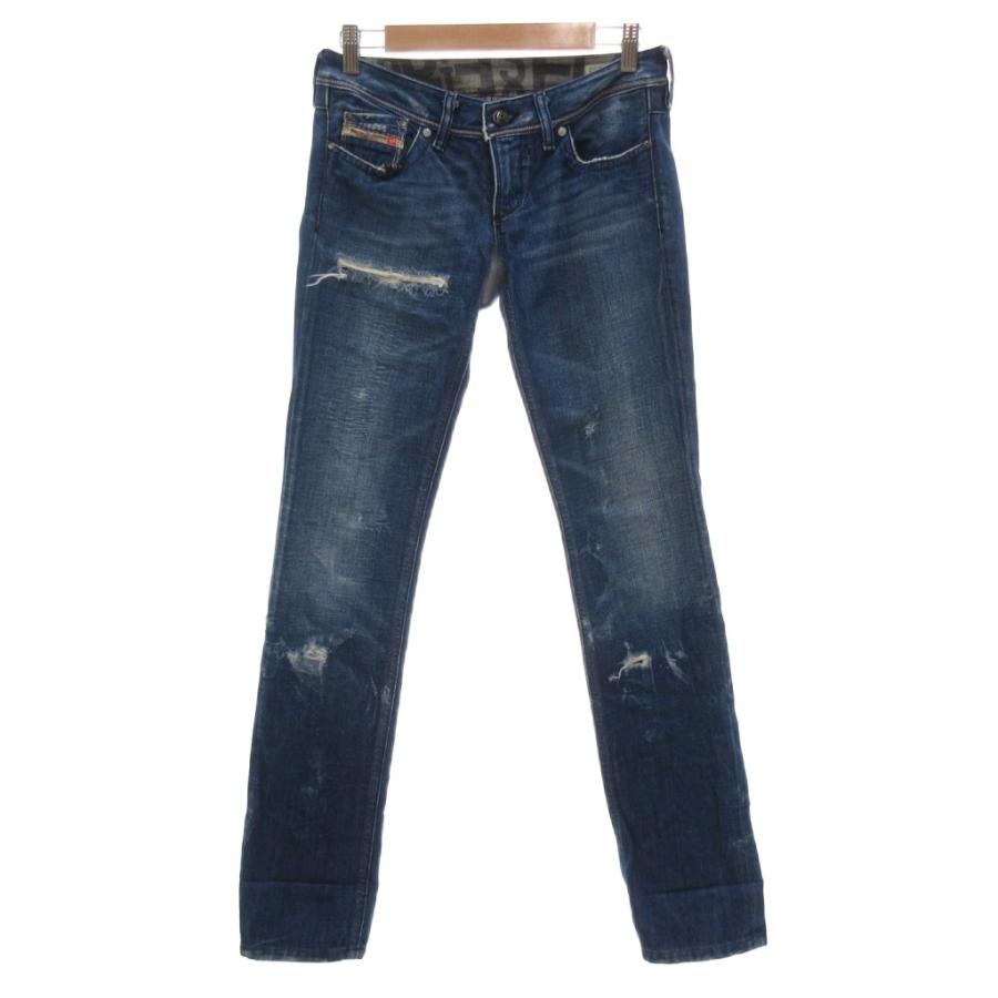 DIESEL（ディーゼル） 美品 デニムパンツ ジーンズ W26 L32 スリム 