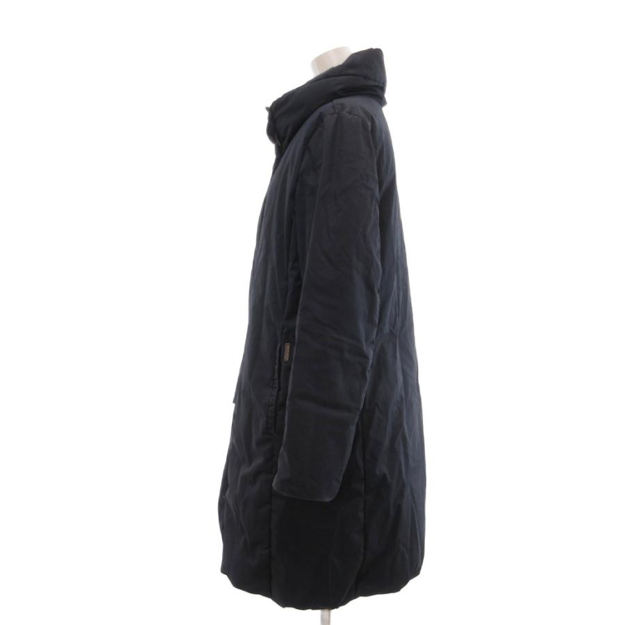ウールリッチ WOOLRICH ダウンコート XXS 紺 ネイビー リアルファー