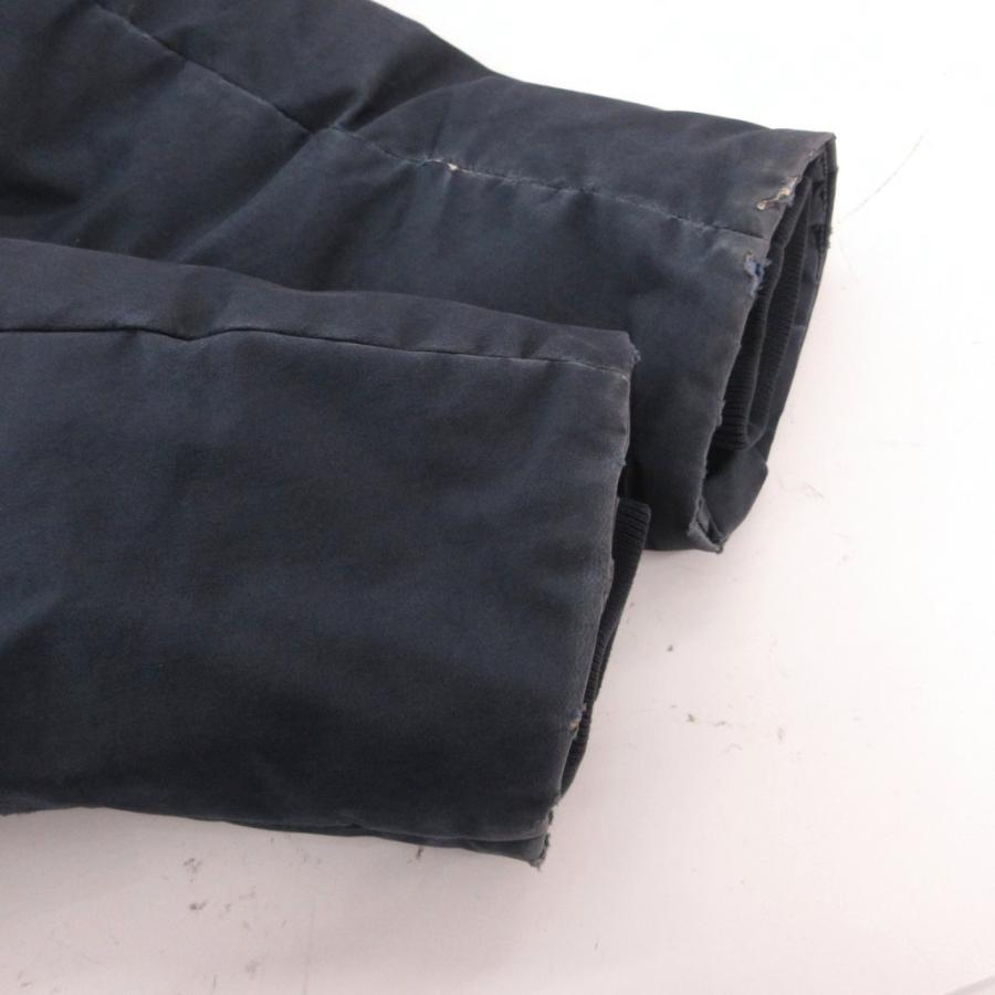 ウールリッチ WOOLRICH ダウンコート XXS 紺 ネイビー リアルファー