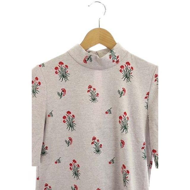 中古 マメクロゴウチ Mame Kurogouchi 18ss Pedicel Embroidery ワンピース フレア ミニ 花柄 ハイネック 半袖 2 ピンク 赤 レディース ベクトル 古着 170 ブランド古着販売のベクトル 通販 Yahoo ショッピング