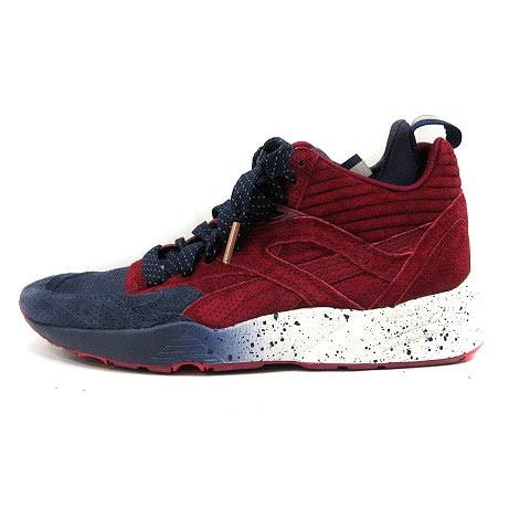 中古 プーマ Puma スニーカー ハイカット ローニーフィーグ 24 5 赤 レッド 紺 ネイビー Sr Sh メンズ ベクトル 古着 170 ブランド古着販売のベクトル 通販 Yahoo ショッピング