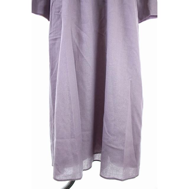 中古 エブール Ebure ウールマキシワンピース ロング 長袖 フレア 38 紫 ラベンダー Es Os レディース ベクトル 古着 170 ブランド古着販売のベクトル 通販 Yahoo ショッピング