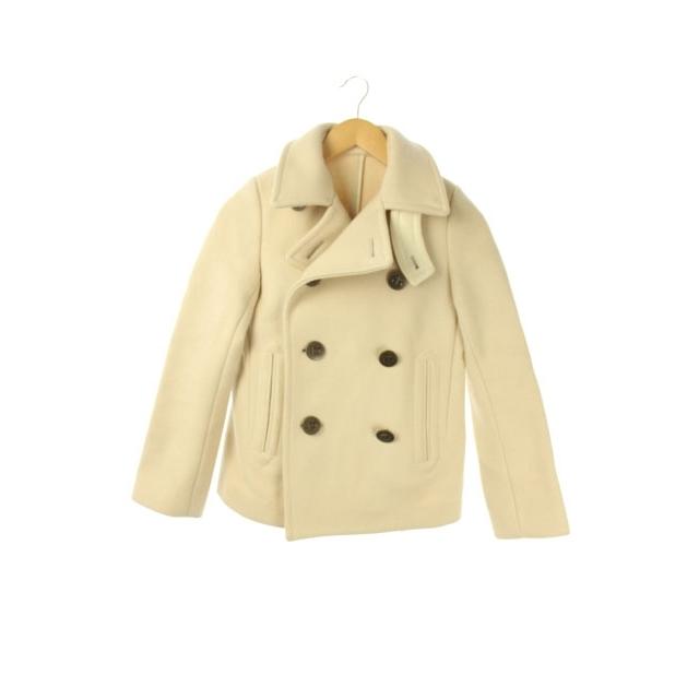 中古 ドレステリア Dressterior ウールpコート ショート 36 ベージュ Kn Os Sh レディース レビュー高評価の商品