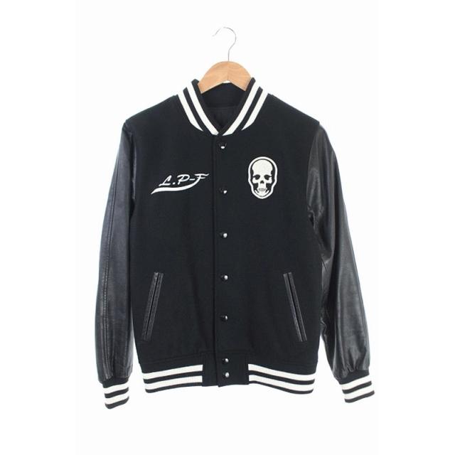 美しい 中古 ルシアンペラフィネ Lucien Pellat Finet スカルビッグワッペンブルゾン スタジャン レザー 牛革 切替 Xs 黒 ブラック メンズ ベクトル 古着 170 ブランド古着販売のベクトル 通販 Yahoo ショッピング コンビニ受取対応商品