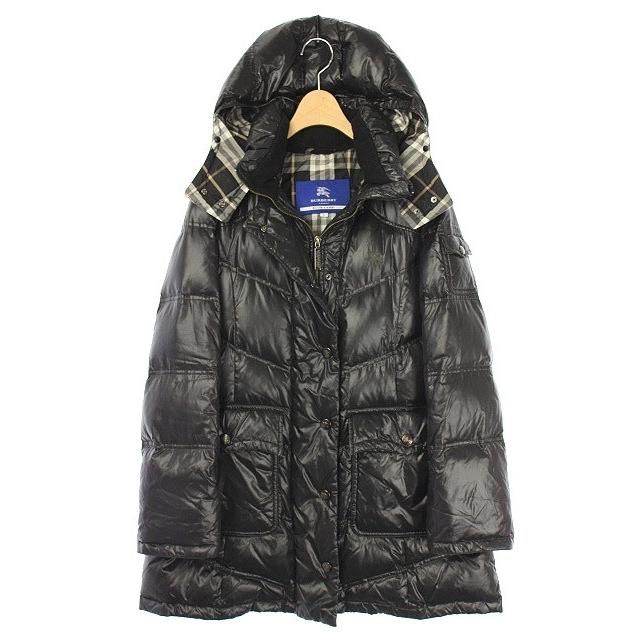 中古 バーバリーブルーレーベル Burberry Blue Label プローサム ダウンコート ロング フード付き 38 黒 Hs Os レディース ベクトル 古着 170 ブランド古着販売のベクトル 通販 Yahoo ショッピング