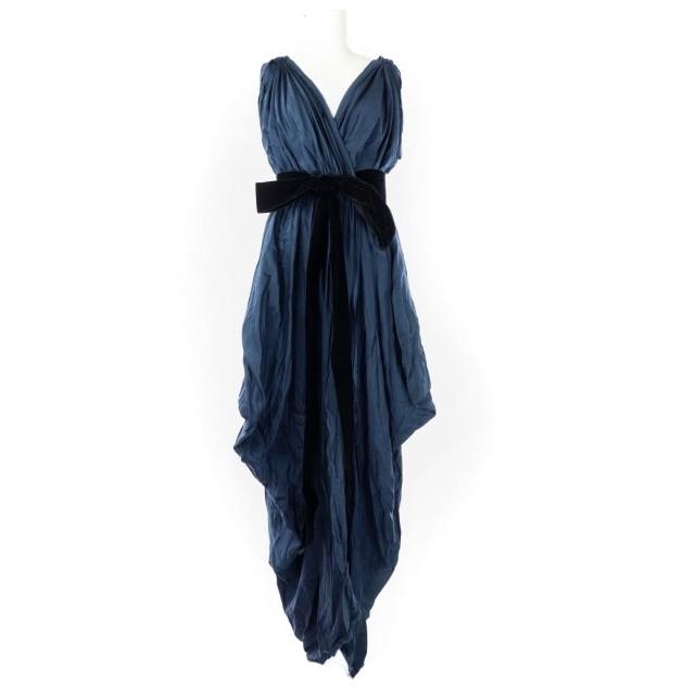 安い 中古 ランバン Lanvin ノースリーブシルクリボンワンピース ロング マキシ丈 カットオフ 36 青 ブルー Df Os レディース ベクトル 古着 170 ブランド古着販売のベクトル 通販 Yahoo ショッピング 国産 Clinilab Net