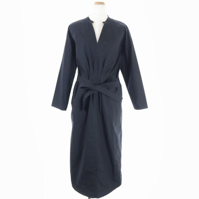 中古 ロワン Loin Elegance エレガンスワンピース 井川遥ディレクション ロング 長袖 リボンベルト付き F 黒 ブラック Es Os レディース ベクトル 古着 170 ブランド古着販売のベクトル 通販 Yahoo ショッピング