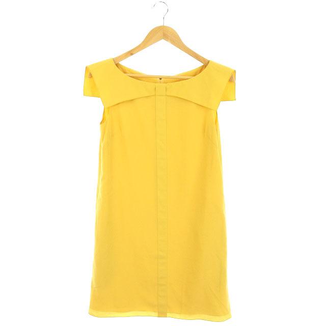 注目の 中古 フォクシーニューヨーク Foxey New York コクリコ ノースリーブ ワンピース ミニ 38 黄 イエロー Df Os レディース ベクトル 古着 170 ブランド古着販売のベクトル 通販 Yahoo ショッピング 上質風合い Www Yalaphone Com