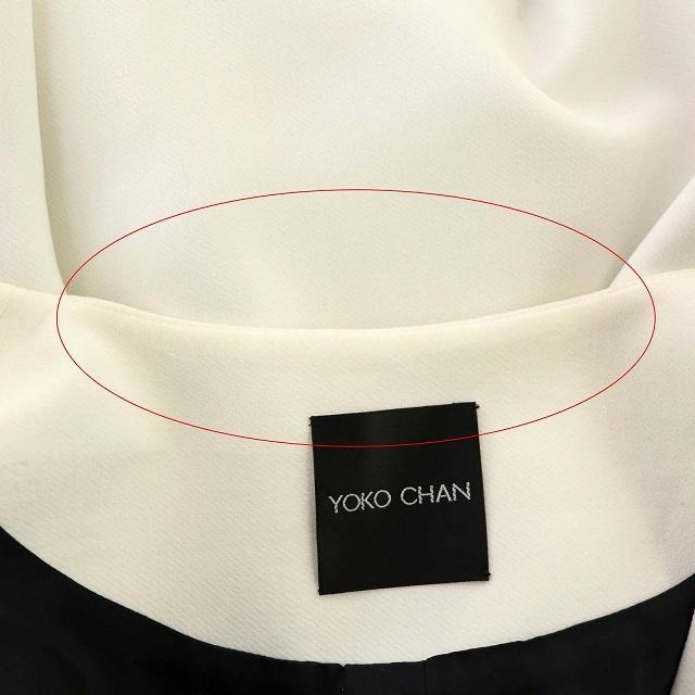 最適な価格 ヨーコチャン Yoko Chan カットワークノーカラーコート アウター ロング 38 白 ホワイト Cm Os レディース ベクトル 古着 魅力的な Medfin Co In