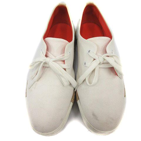 超新作 の 中古 エルメス Hermes エスパドリーユ ロゴ キャンバス Hermes スニーカー ブランド古着販売のベクトルyahoo ショッピング店 170 25cm 25cm 白 ホワイト Sr メンズ ベクトル 古着 170 ブランド古着販売のベクトル 新規