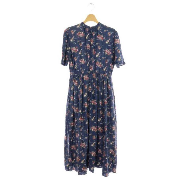 中古 マウジー Moussy 花柄ワンピース シャツ 半袖 フレア ロング バンドカラー 1 紺 ネイビー Os レディース ベクトル 古着 170 ブランド古着販売のベクトル 通販 Yahoo ショッピング