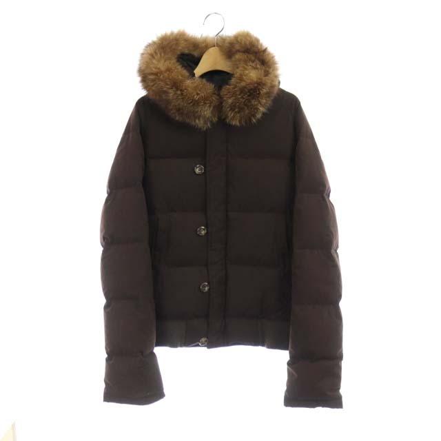 最新作 フード ジップアップ アウター ファー付き中綿ジャケット Valstar 中古 ヴァルスター ファー付 Valstar 中古 ヴァルスター Valstar ピーチスキン 古着 ベクトル メンズ Ad Os Df ブラウン 茶 42 コート アウター Salemart Org