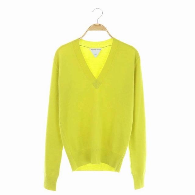 中古 ボッテガヴェネタ BOTTEGA VENETA 21AW Vネックニット セーター
