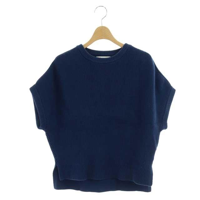 中古 エブール Ebure ニット セーター 半袖 プルオーバー ロイヤルブルー Cm Os レディース ベクトル 古着 170 ブランド古着販売のベクトル 通販 Yahoo ショッピング