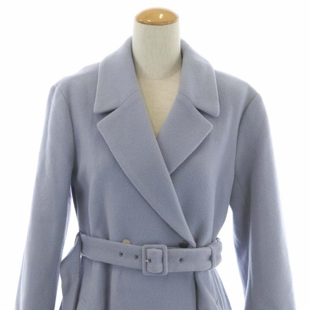 中古 ジルバイジルスチュアート Jill By Jillstuart 21ss ライトモッサドレスコート アウター ロング ベルト付き M 薄紫 ラベンダー 170 ブランド古着販売のベクトル 通販 Yahoo ショッピング