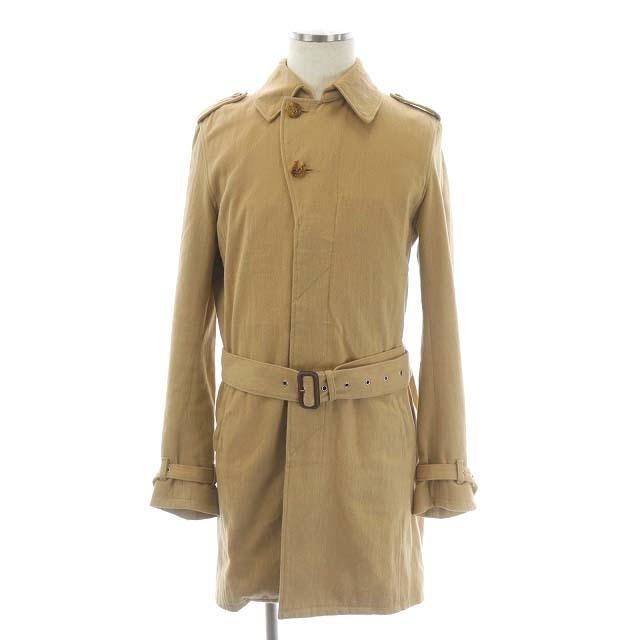 中古 ロンハーマン Ron Herman コットンコート ステンカラーコート ロング L ベージュ Hs Os メンズ ベクトル 古着 170 ブランド古着販売のベクトル 通販 Yahoo ショッピング