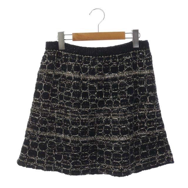 中古 シャネル CHANEL ツイードニットスカート 台形スカート ミニ 38 紺 白 ネイビー ホワイト /DF ■OS レディース 【ベクトル  古着】 :170-402204120011:ブランド古着販売のベクトル - 通販 - Yahoo!ショッピング