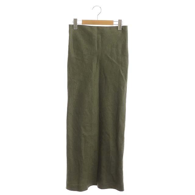 マディソンブルー MADISONBLUE 20SS MAXI SKIRT(Linen Satin) リネン