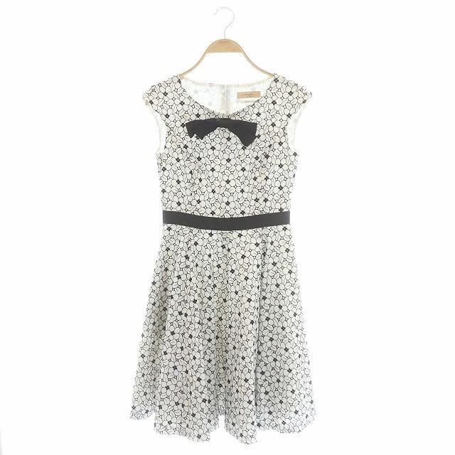 マーリエパーエフデ Maglie par ef-de カットワークレースワンピース