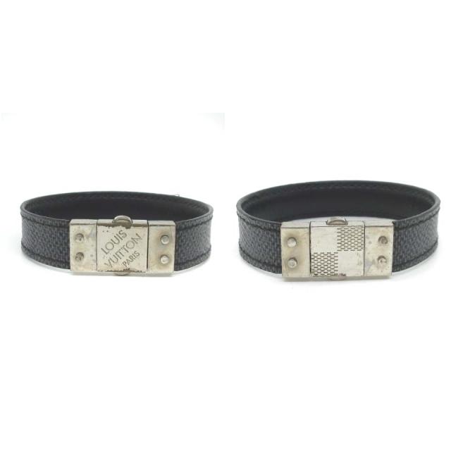 中古 ルイヴィトン LOUIS VUITTON ダミエ グラフィット ブラスレ