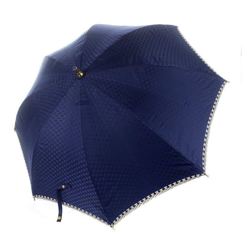 中古 セリーヌ Celine 傘 日傘 マカダム柄 青 ブルー Oh Ak21 レディース ベクトル 古着 170 ブランド古着販売のベクトル 通販 Yahoo ショッピング