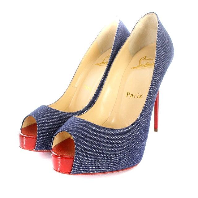 クリスチャンルブタン Christian louboutin パンプス オープントゥ