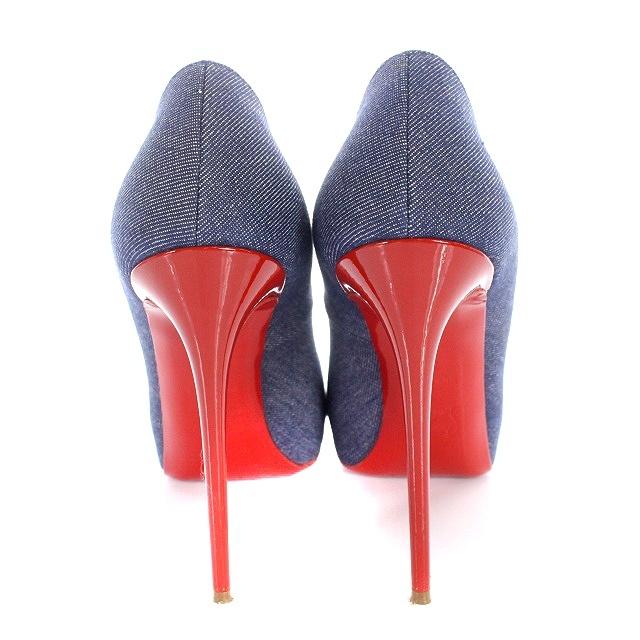 クリスチャンルブタン Christian louboutin パンプス オープントゥ