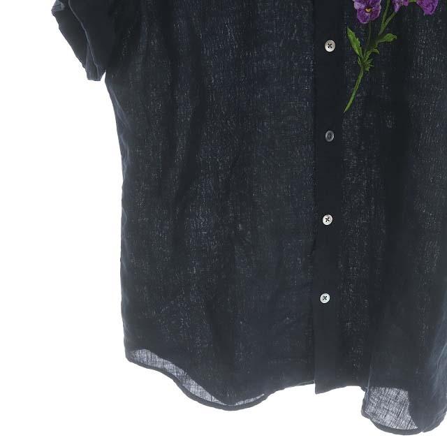 中古 ポールスミスコレクション PAUL SMITH COLLECTION フラワー刺繍