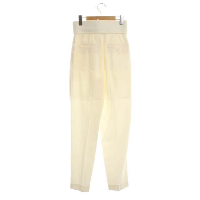 ウェルダン WE11DONE ハイウエスト トラウザーズ パンツ タック