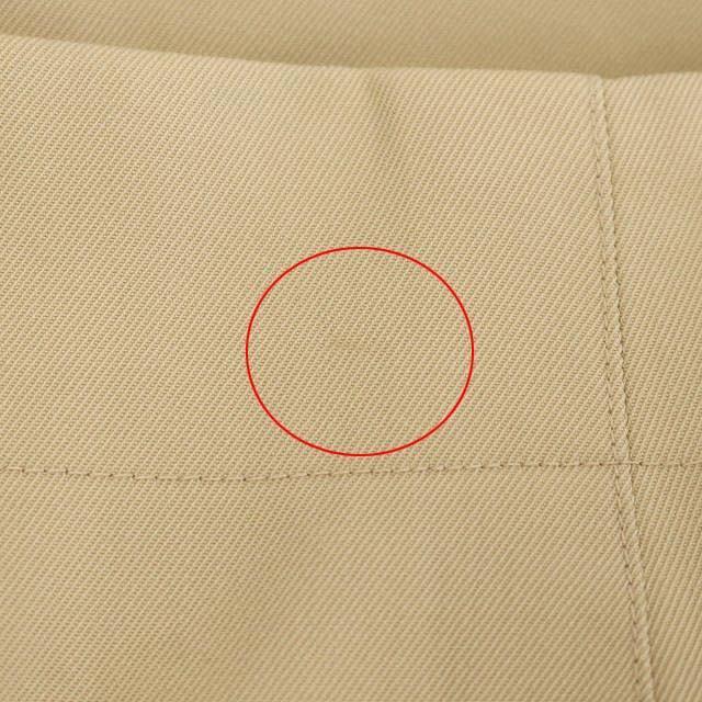 ブラミンク BLAMINK ウールコットン ロングトラペーズスカート Aライン