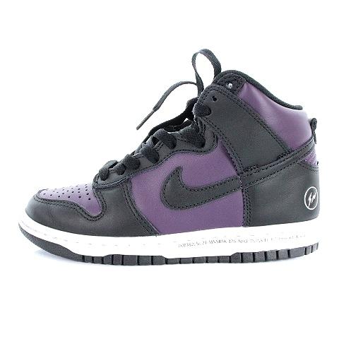 中古 ナイキ Nike Fragment Design Dunk Hi F スニーカー ハイカット レザー 23 5cm 紫 パープル 黒 Dj03 600 Ak15 レディース ベクトル 古着 170 ブランド古着販売のベクトル 通販 Yahoo ショッピング