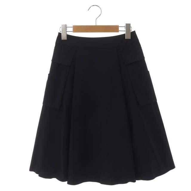 メール便なら送料無料】 フォクシーニューヨーク スカート 38 ネイビー