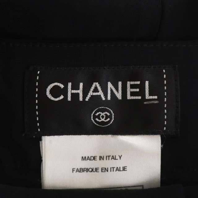 シャネル CHANEL P45967V12320 サイズ:46 パールボタンシルク