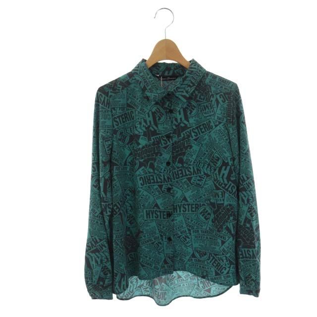 HYSTERIC GLAMOUR ヒステリックグラマー 総柄 グリーン
