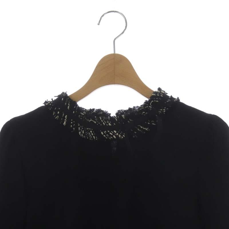 おしゃれ エムズグレイシー サイドリボンカットソー プルオーバー